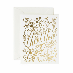 Rifle Paper Co. Marion Thank You Card - Luxe & Bloom Luxury Curated Gift Boxes