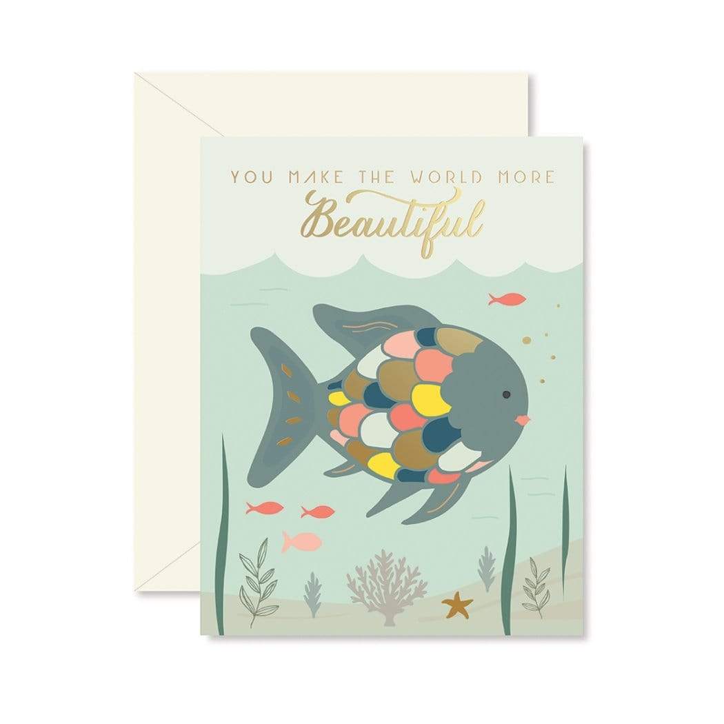 Luxe & Bloom - Ginger P. Designs Rainbow Fish Card