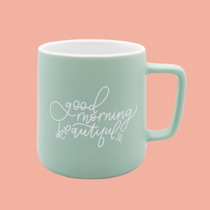 Chalkfuloflove Good Morning Beautiful Mug - Luxe & Bloom Build A Custom Gift Box