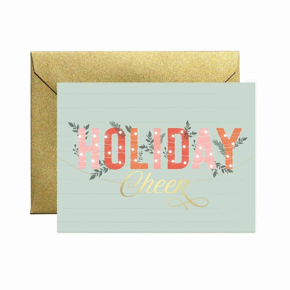 Ginger P. Designs Holiday Cheer Card - Luxe & Bloom Curated Gift Boxes