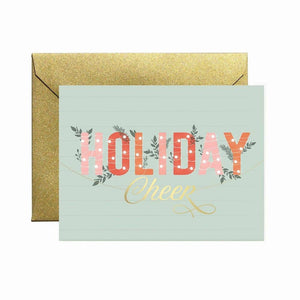 Ginger P Designs Holiday Cheer Card - Luxe & Bloom Luxury Gift Boxes For Her
