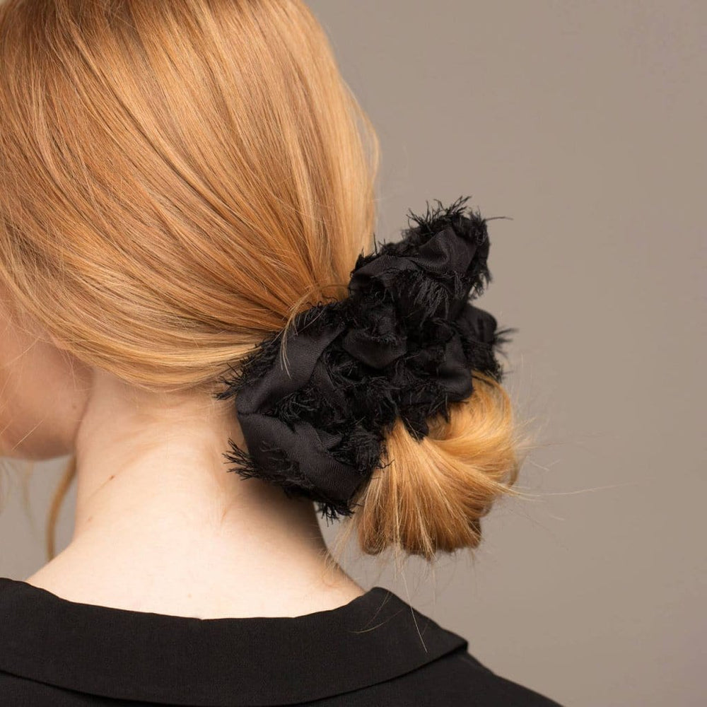 Kitsch Black Brunch Scrunchie - Luxe & Bloom