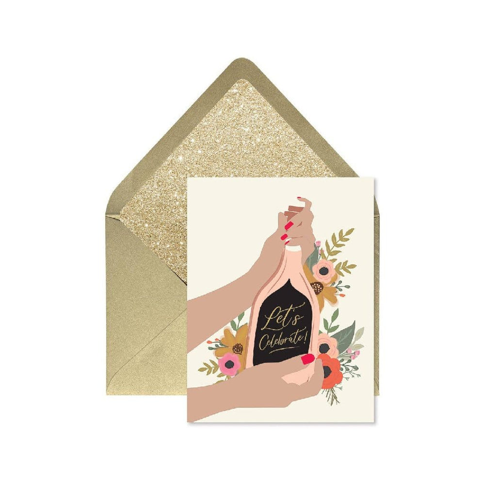 Ginger P. Designs Let's Celebrate Card - Luxe & Bloom Curated Gift Boxes