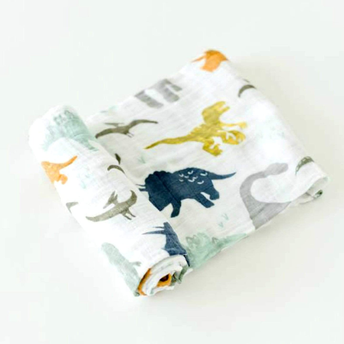 Luxe & Bloom - Little Unicorn Dino Cotton Swaddle