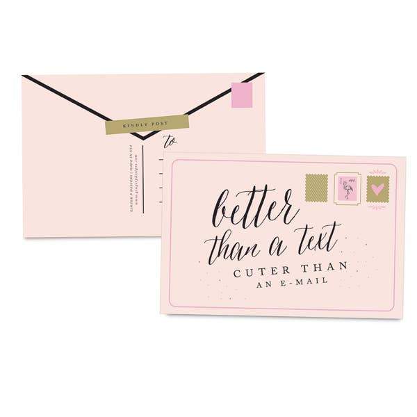 
                  
                    Luxe & Bloom - Ginger P. Designs Better Than A Text Postcard
                  
                