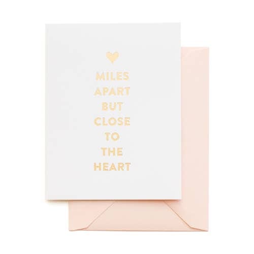 Sugar Paper Miles Apart Card - Luxe & Bloom Create Your Own Custom Gift Box