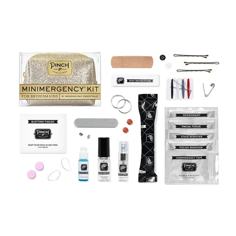Pinch Provisions Dusty Pink Minimergency Kit for Bridesmaides