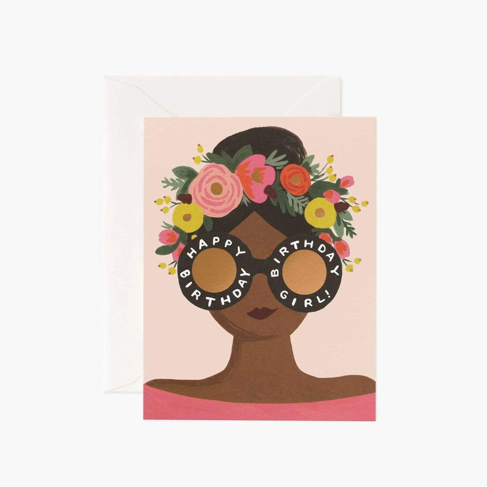 Luxe & Bloom - Rifle Paper Co. Flower Crown Birthday Girl Card