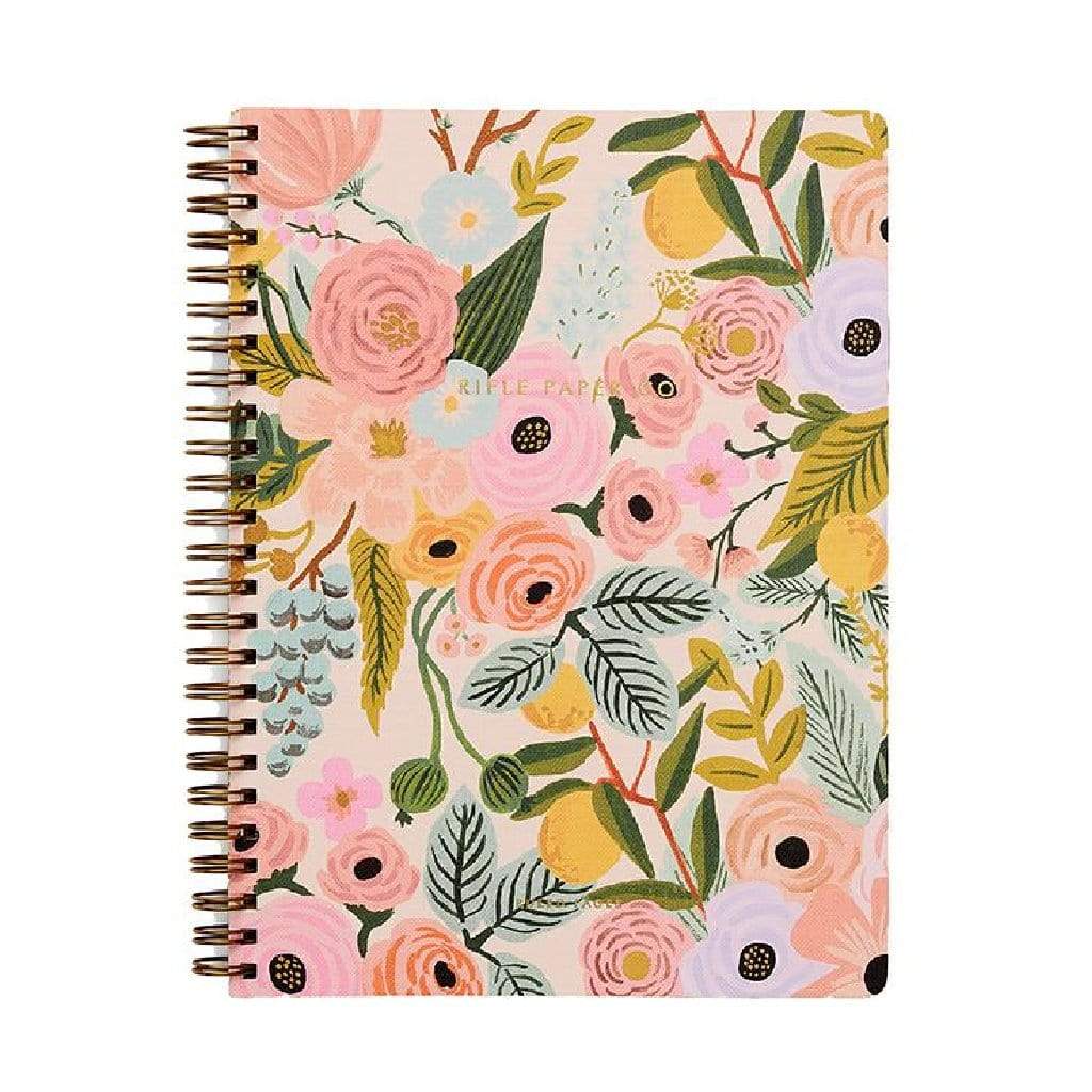 Luxe & Bloom- Rifle Paper Co. Garden Party Spiral Notebook