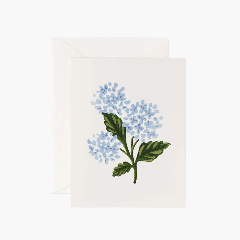 Rifle Paper Co. Hydrangea Bloom Card - Luxe &amp; Bloom Luxury Curated Gift Boxes For Her