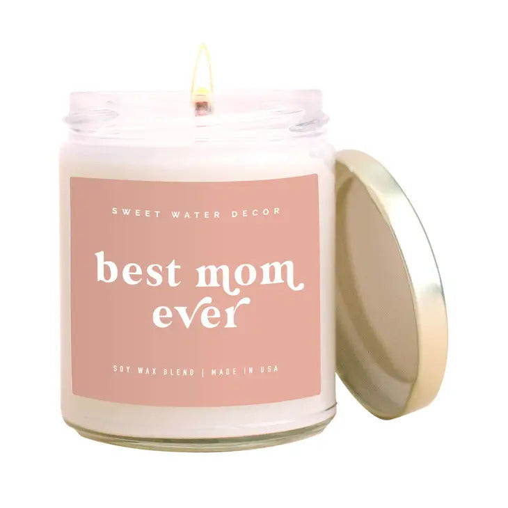 Sweet Water Decor Best Mom Ever Candle - Luxe & Bloom Build A Custom Luxury Gift Box