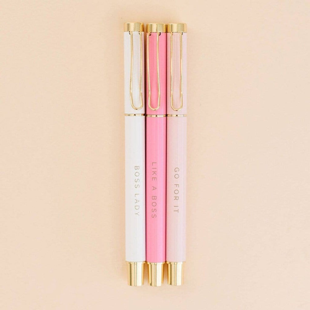 Sweet Water Decor Boss Lady Pen Set - Luxe & Bloom