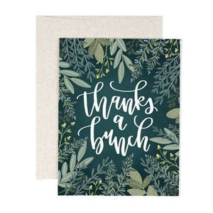 1Canoe2 Thanks A Bunch Card - Luxe & Bloom Build Your Own Custom Gift Box