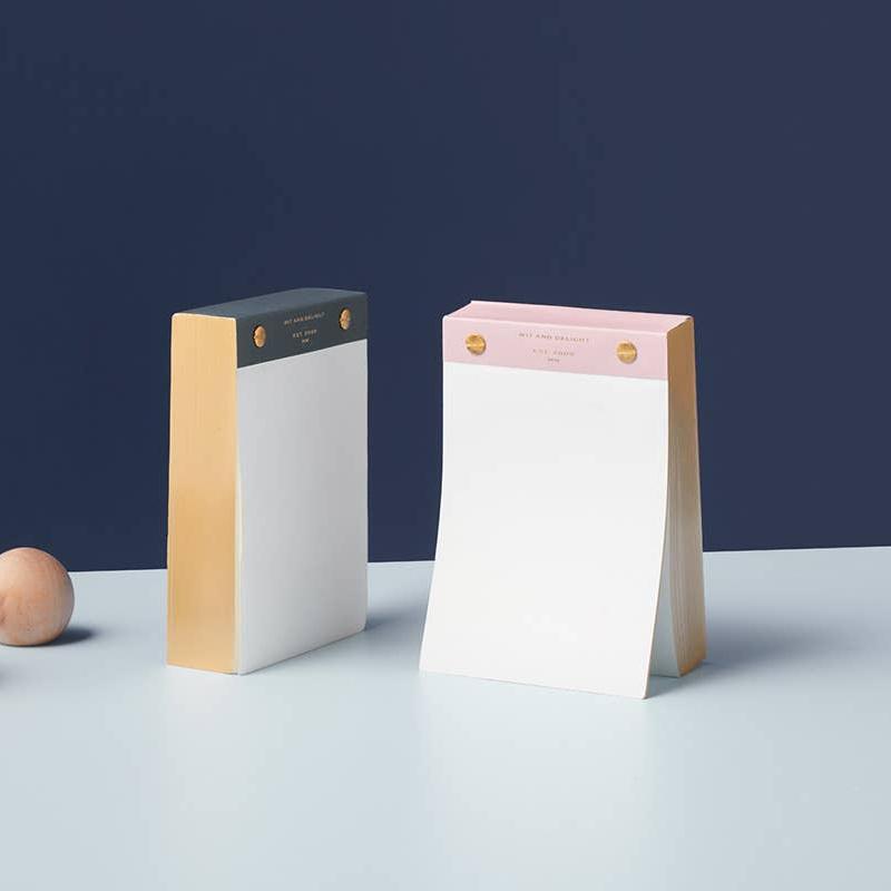 
                  
                    Wit & Delight Pink Desktop Notepad - Luxe & Bloom 
                  
                
