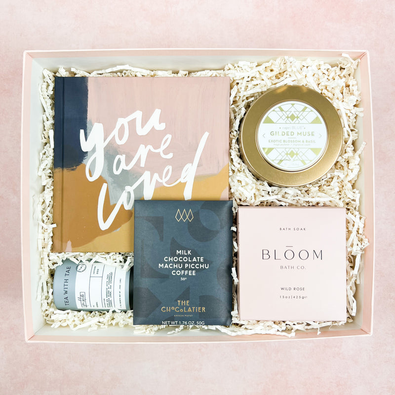You Are Loved Curated Gift Box - Luxe & Bloom Luxury Christian Gift Boxes For Women